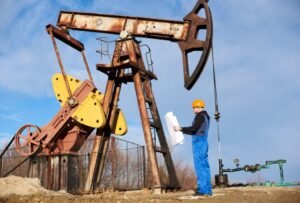 petroleum-engineer-controlling-work-of-oil-well-pump-jack